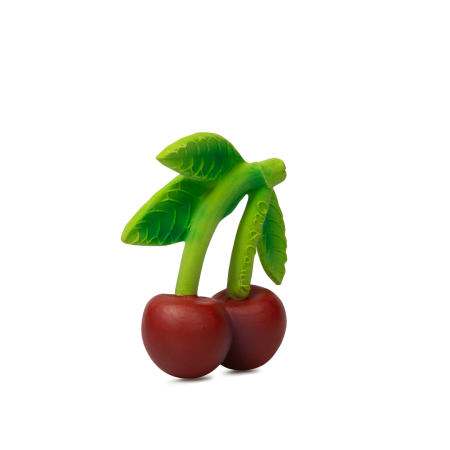 Jucarie de dentitie din cauciuc natural - Mery the Cherry - Oli&Carol Jucarie de dentitie din cauciuc natural - Mery the Cherry - Oli&Carol