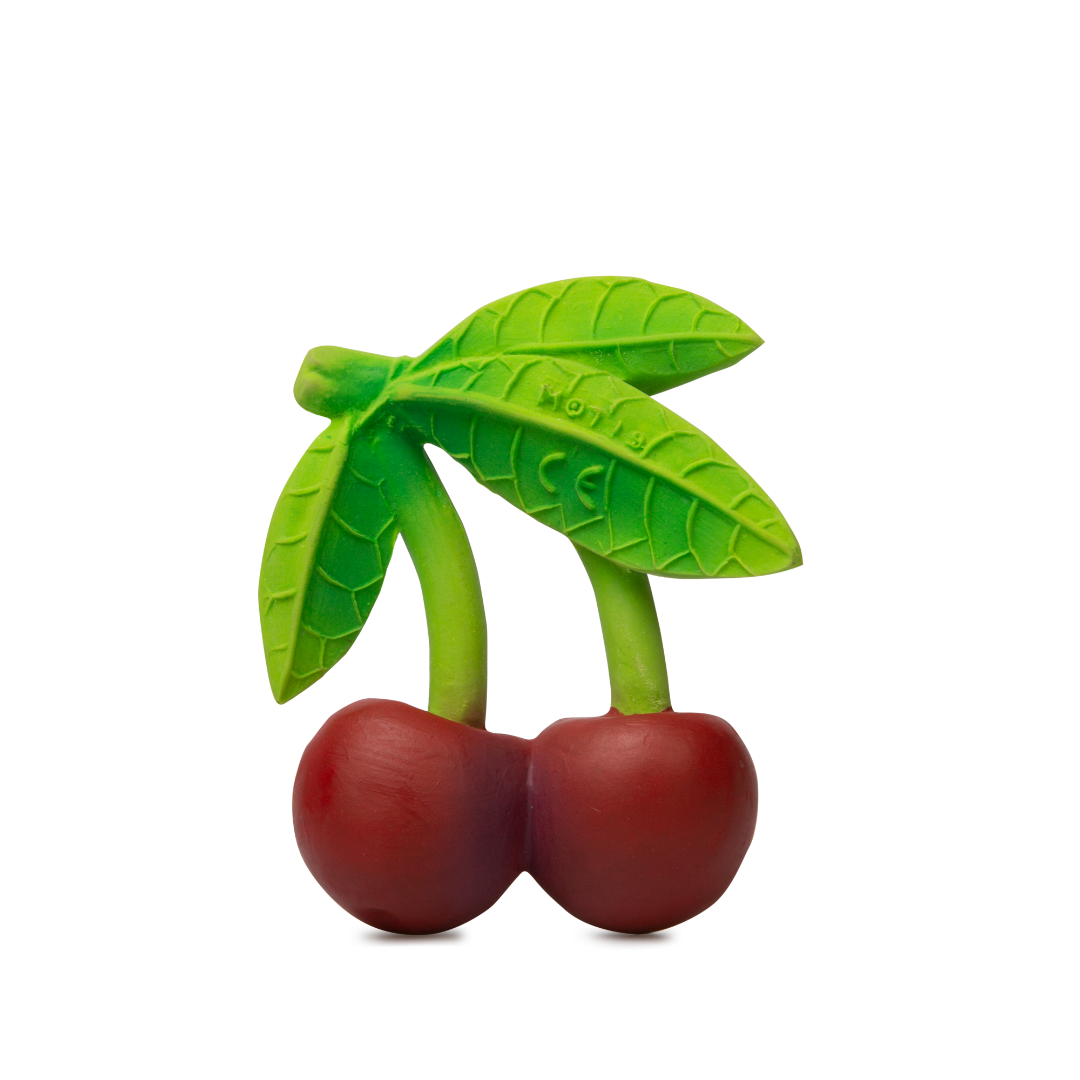 Jucarie de dentitie din cauciuc natural - Mery the Cherry - Oli&Carol