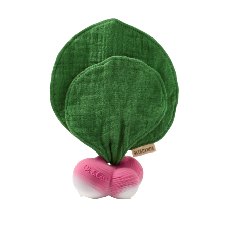 Jucarie de dentitie - Mini Doudou - Ramona the Radish - Oli&Carol
