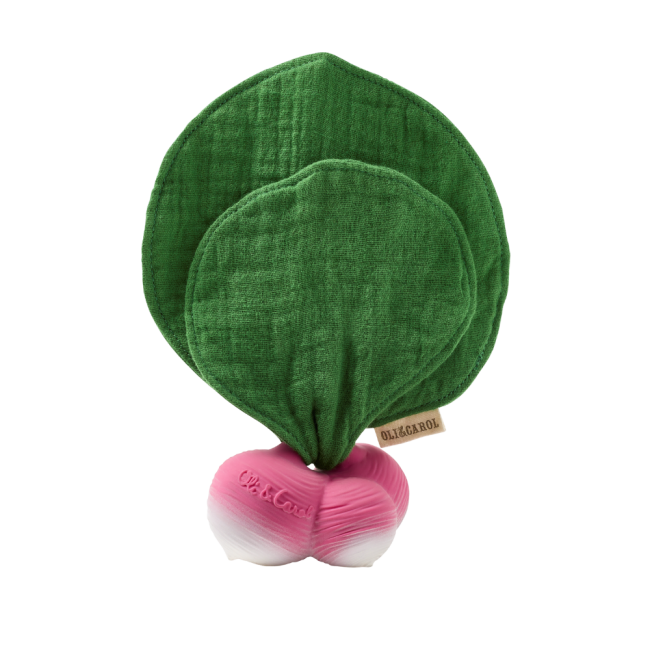 Jucarie de dentitie - Mini Doudou - Ramona the Radish - Oli&Carol