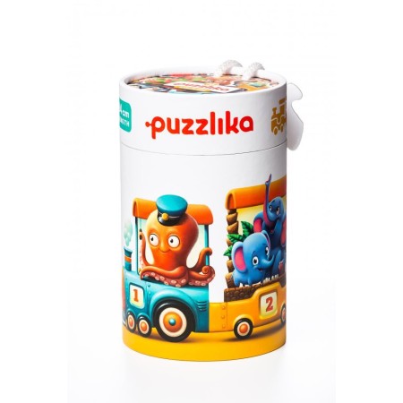 Puzzle pentru copii - Trenuletul vesel - Puzzlika Puzzle pentru copii - Trenuletul vesel - Puzzlika
