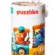 Puzzle pentru copii - Trenuletul vesel - Puzzlika