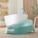 Suport de baie ergonomic pentru nou nascuti 0 - 6 luni - Eucalyptus - Shnuggle