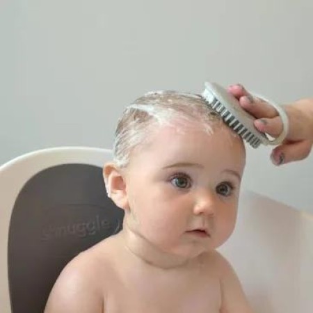 Perie moale pentru bebelusi - Eucalipt - Shnuggle