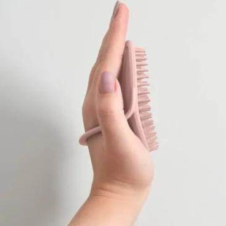 Perie moale pentru bebelusi - Taupe - Shnuggle