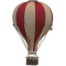 Balon decorativ cu aer cald 28 cm - Light Brown/Burgundy - Superballoon