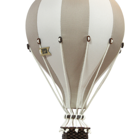 Balon decorativ cu aer cald 28 cm - Light Brown/Creamy Gold - Superballoon