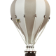 Balon decorativ cu aer cald 28 cm - Light Brown/Creamy Gold - Superballoon