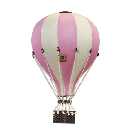 Balon decorativ cu aer cald 28 cm - Creamy/Powder Pink - Superballoon