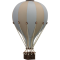 Balon decorativ cu aer cald 28 cm - Beige/Light Blue - Superballoon