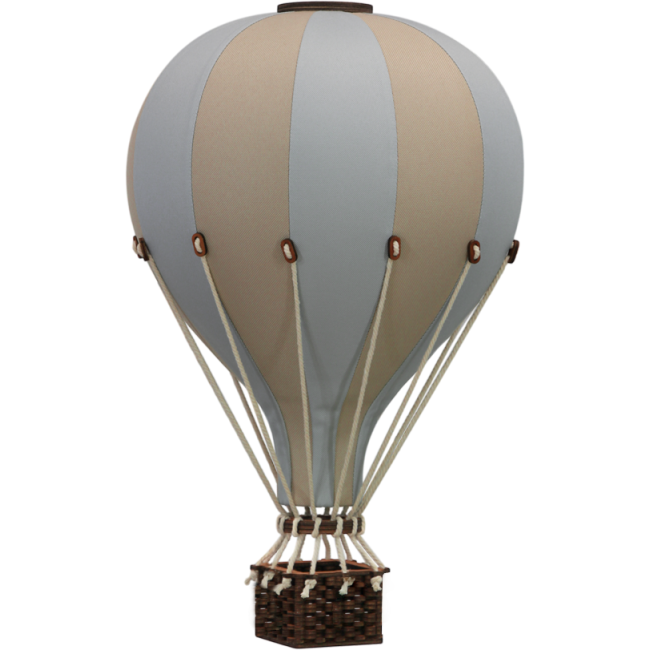 Balon decorativ cu aer cald - Beige/Light Blue - Superballoon Balon decorativ cu aer cald - Beige/Light Blue - Superballoon