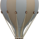 Balon decorativ cu aer cald 28 cm - Beige/Light Blue - Superballoon