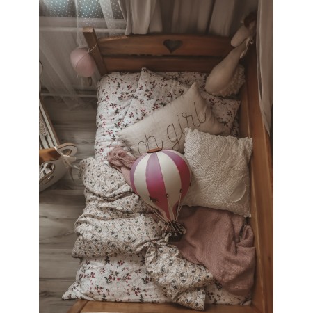 Balon decorativ cu aer cald 28 cm - Creamy/Powder Pink - Superballoon