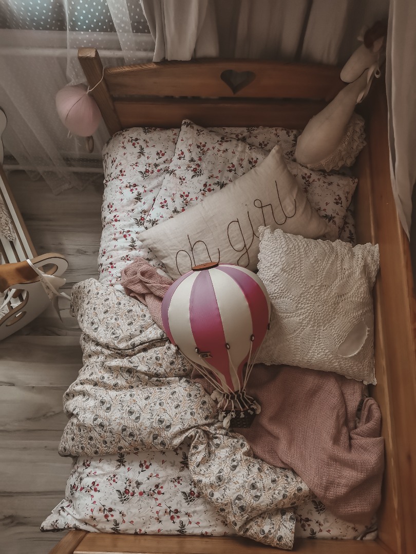 Balon decorativ cu aer cald 28 cm - Creamy/Powder Pink - Superballoon