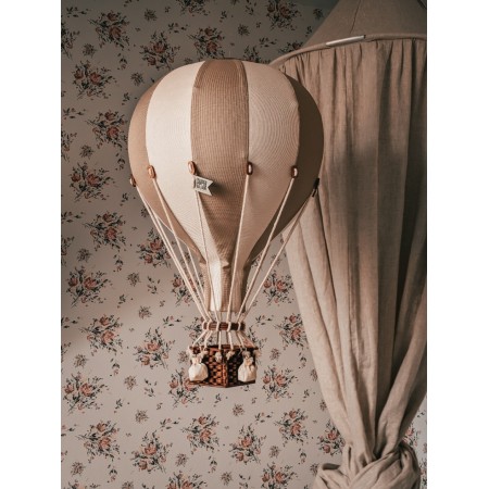 Balon decorativ cu aer cald 28 cm - Light Brown/Creamy Gold - Superballoon