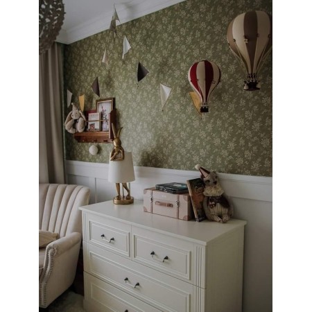 Balon decorativ cu aer cald 28 cm - Light Brown/Burgundy - Superballoon