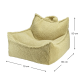 Fotoliu Beanbag pentru copii - Matcha - Wigiwama