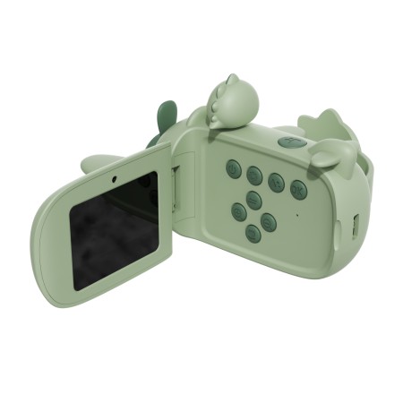 Camera digitala video & foto pentru copii - Dino Green - The Zoofamily Camera digitala video & foto pentru copii - Dino Green - The Zoofamily