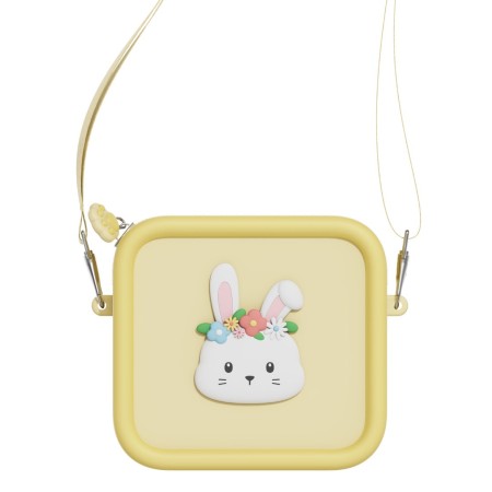 Geanta din silicon pentru copii - Rabbit Flower - The Zoofamily Geanta din silicon pentru copii - Rabbit Flower - The Zoofamily