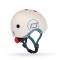 Casca de protectie pentru copii cu sistem de reglare magnetic cu led - XXS-S, 45-51 cm - 1 an+ -  Ash, Scoot & Ride