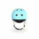 Casca de protectie pentru copii cu sistem de reglare magnetic cu led - XXS-S, 45-51 cm, 1 an+ - Blueberry - Scoot & Ride