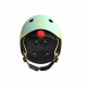 Casca de protectie pentru copii cu sistem de reglare magnetic cu led - XXS-S, 45-51 cm, 1 an+, Kiwi - Scoot & Ride