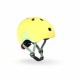 Casca de protectie pentru copii cu sistem de reglare magnetic cu led - XXS-S, 45-51 cm, 1 an+, Lemon - Scoot & Ride