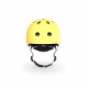 Casca de protectie pentru copii cu sistem de reglare magnetic cu led - XXS-S, 45-51 cm, 1 an+, Lemon - Scoot & Ride