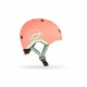 Casca de protectie pentru copii cu sistem de reglare magnetic cu led - XXS-S, 45-51 cm, 1 an+, Peach - Scoot & Ride