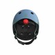 Casca de protectie pentru copii cu sistem de reglare magnetic cu led - XXS-S, 45-51 cm, 1 an+, Steel - Scoot & Ride