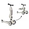 Trotineta copii cu sezut - transformabila 2in1 - HighwayKick 1 Ash, 1-5 ani, pana la 50 kg - Scoot & Ride