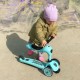 Trotineta copii cu sezut - transformabila 2in1 - HighwayKick 1 Blueberry, 1-5 ani, pana la 50 k - Scoot & Ride