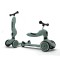 Trotineta copii cu sezut - transformabila 2in1 - HighwayKick 1 Forest, 1-5 ani, pana la 50 kg - Scoot & Ride