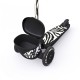 Trotineta copii pliabila cu suport jucarie - Highwaykick 2 Lifestyle Zebra - 2 ani +, pana la 50 kg - Scoot & Ride