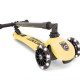 Trotineta copii pliabila - reglabila - Roti luminoase - Highwaykick 3 Led Lemon, 3-6 ani, pana la 50 kg - Scoot & Ride