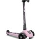 Trotineta copii pliabila - reglabila - Roti luminoase - Highwaykick 3 Led Rose, 3-6 ani, pana la 50 kg - Scoot & Ride
