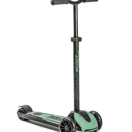 Trotineta copii pliabila - reglabila - Roti luminoase - Highwaykick 5 Led Forest - 5 ani +, pana la 80 kg - Scoot & Ride