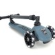 Trotineta copii pliabila - reglabila - Roti luminoase - Highwaykick 3 Led Steel - 3-6 ani, pana la 50 kg - Scoot & Ride