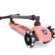 Trotineta copii pliabila - reglabila - Roti luminoase - Highwaykick 3 Led Peach, 3-6 ani, pana la 50 kg - Scoot & Ride