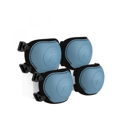 Set de protectie - Genunchiere si cotiere - marime S - Steel - Scoot & Ride Set de protectie - Genunchiere si cotiere - marime S - Steel - Scoot & Ride