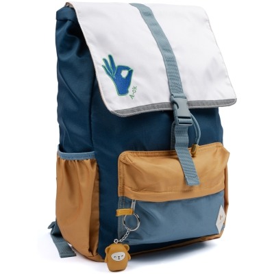 Rucsac pentru scoala - A - OK - Fabelab