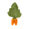 Jucarie de dentitie - Mini Doudou - Cathy the Carrot - Oli&Carol