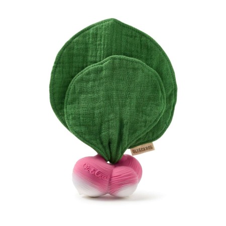 Jucarie de dentitie - Mini Doudou - Ramona the Radish - Oli&Carol Jucarie de dentitie - Mini Doudou - Ramona the Radish - Oli&Carol