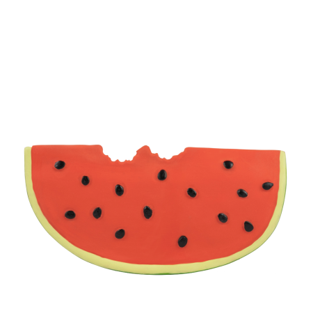 Jucarie de dentitie din cauciuc natural - Wally the Watermelon - Oli&Carol