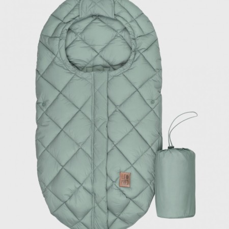 Sac de dormit pentru copii - Footmuff Light Compact Gray Mist - Leokid