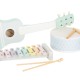 Set de instrumente muzicale din lemn - Pastel - Small Foot