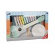 Set de instrumente muzicale din lemn - Pastel - Small Foot Set de instrumente muzicale din lemn - Pastel - Small Foot