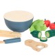 Jucarie din lemn - Set pentru preparat salata fresh - Small Foot