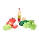 Jucarie din lemn - Set pentru preparat salata fresh - Small Foot Jucarie din lemn - Set pentru preparat salata fresh - Small Foot