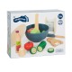 Jucarie din lemn - Set pentru preparat salata fresh - Small Foot Jucarie din lemn - Set pentru preparat salata fresh - Small Foot
